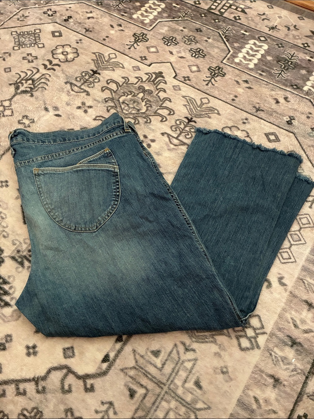 Classic High-Rise Wide Leg Women's Jeans - Blue